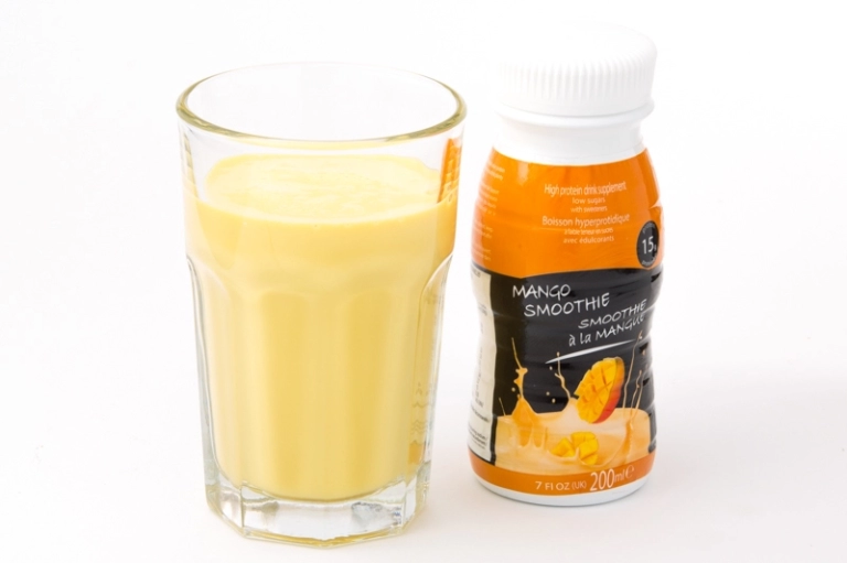 Smoothie mango proteïne drank